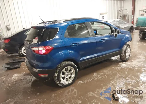 2020 Ford Ecosport Se z USA, uszkodzony, nr VIN MAJ6S3GL2LC329264